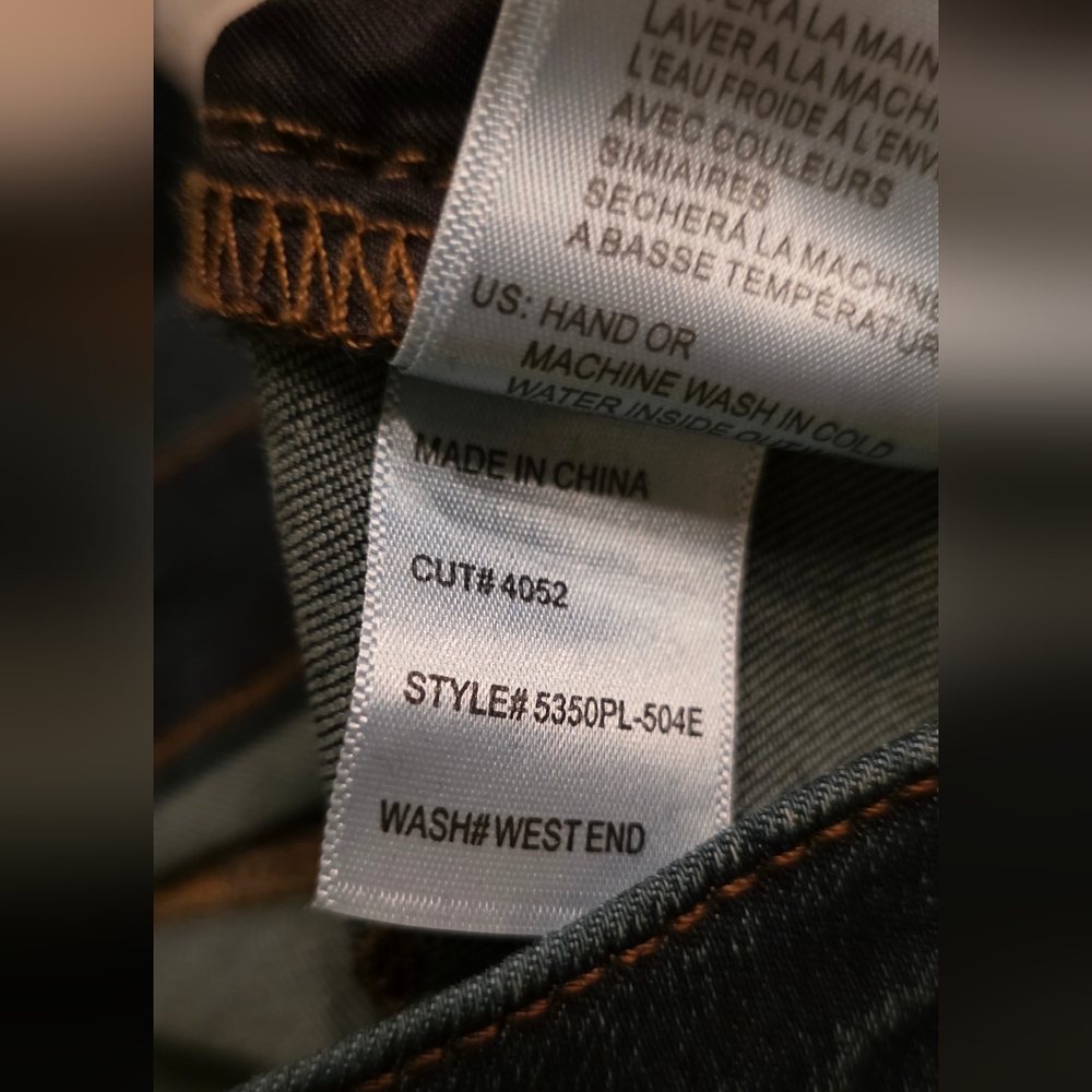 Articles of Society, Sarah, West End Dark Wash Skinny Jeans - Size 27 - Picture 3 of 11